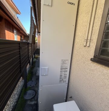 大分市Aエコキュートの施工事例工事後写真