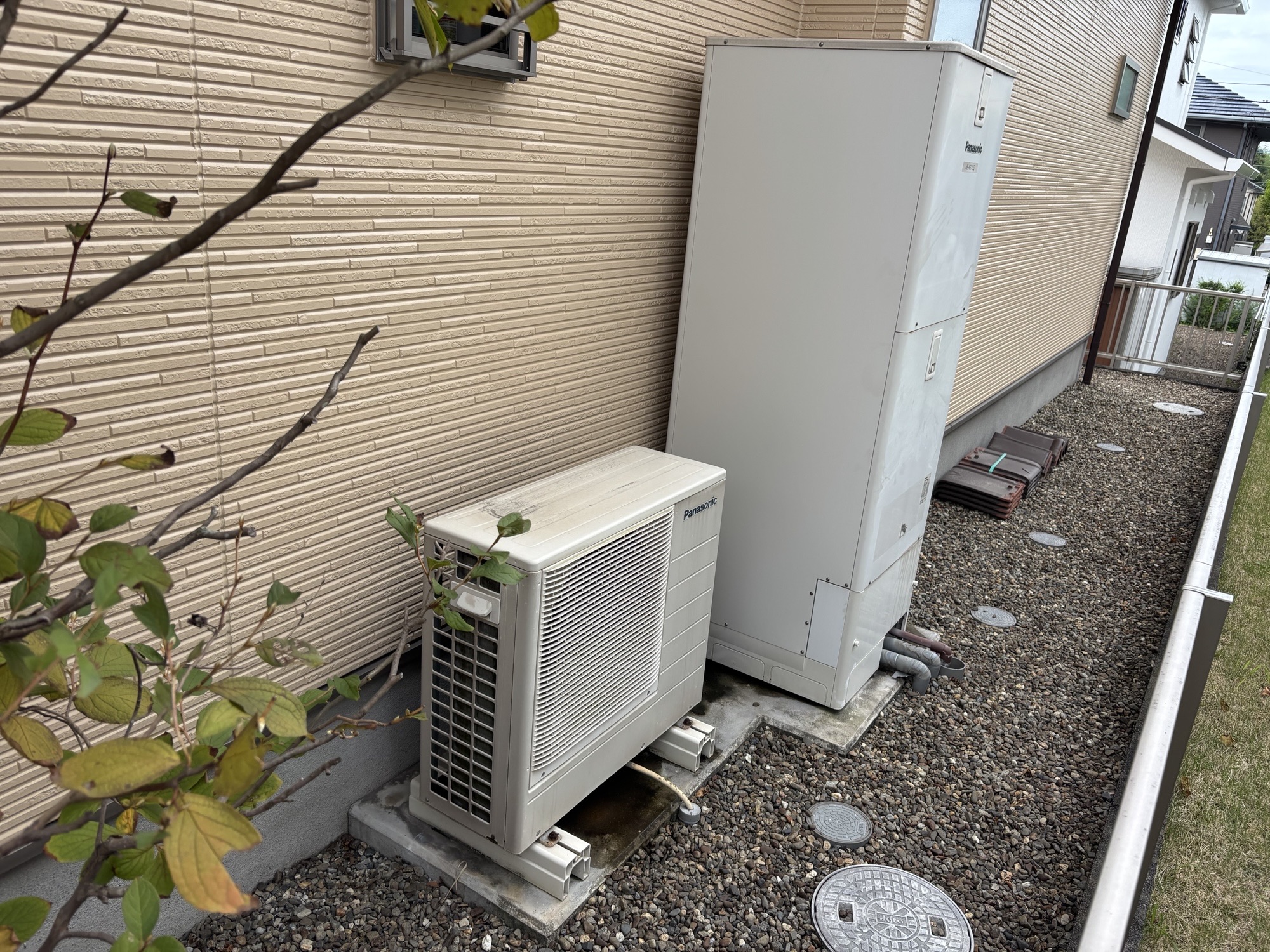 大分市M様邸エコキュート交換工事前写真