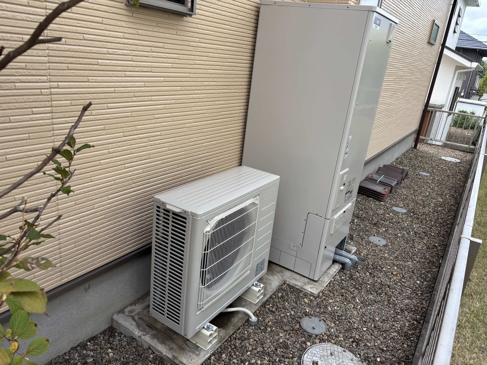 大分市M様邸エコキュート交換工事後写真